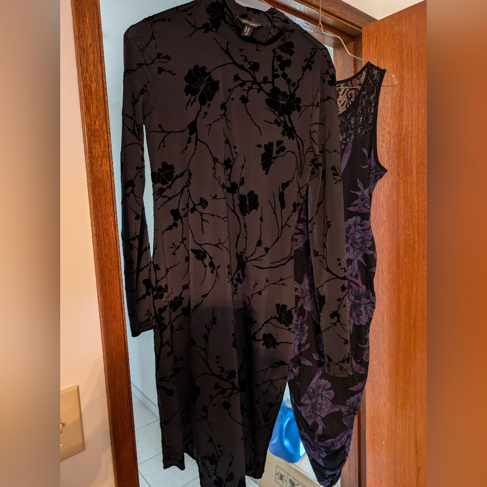 2 maternity dresses